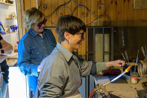Glass Lampwork Workshop and Walking in Murano