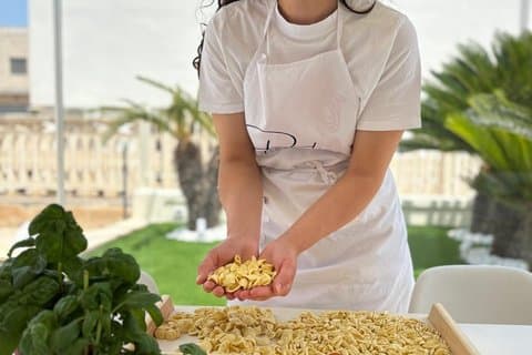 Polignano Experience from Bari boat cruise and Cooking Class