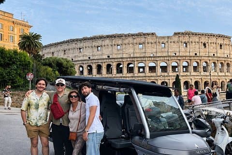 Rome Private Golf Cart Tour: Highlights & Hidden Gems