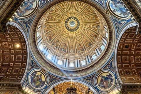 Vatican Basilica Audio Tour With Dome