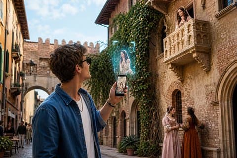 Romeo and Juliet Verona GPS App Walking Tour Mobile Game