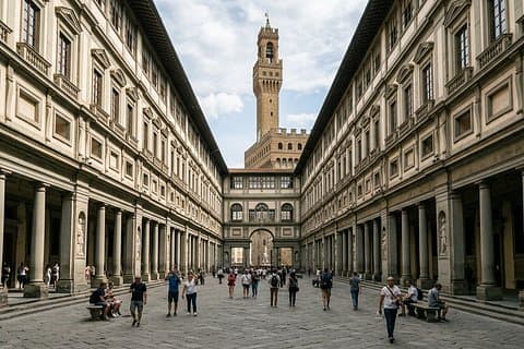 Florence Uffizi Gallery Entry Ticket with Audio Guide