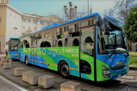 Bus Transfers from Turin Airport to City Center