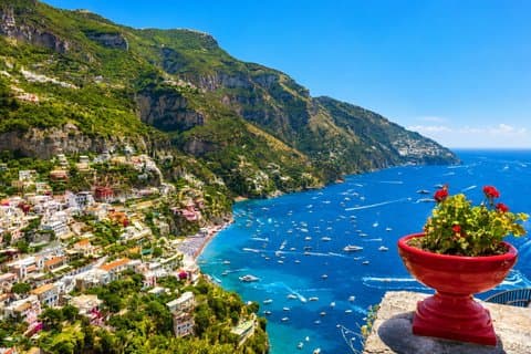 From Rome Day Trip to Amalfi, Positano, Ravello and Seaside Lunch