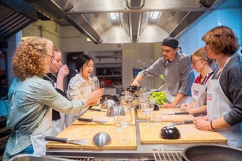 VIP Cooking Class with Carbonara, Pesto Making, Lasagna & Cannoli