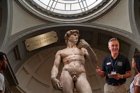 David's Michaelangelo entry tickets