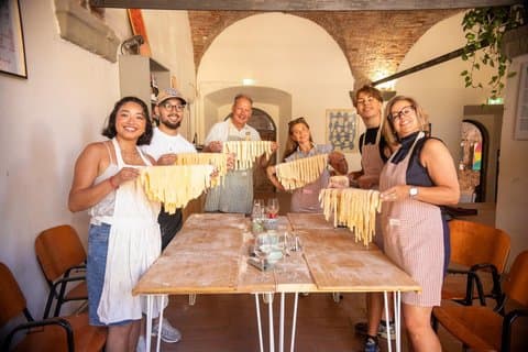 Authentic Hand Made Pasta Class in Livorno at La Fortezza Nuova
