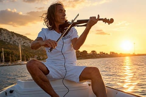 Devil's Saddle Boat Tour, Aperitif & Violin Serenade