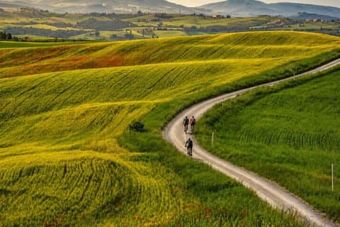 Crete Senesi: eBike Tour Virtual-guided