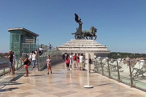 Rome : Access to the Panoramic Terrace of the Altar of the Fatherland