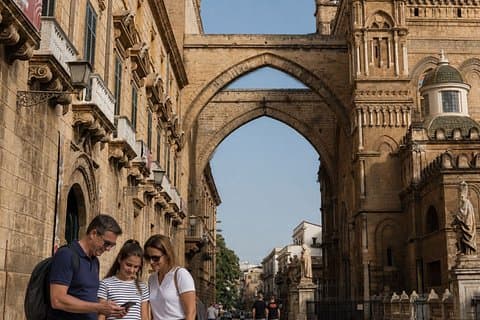 Palermo Scavenger Hunt & Highlights Self-Guided Walking Tour