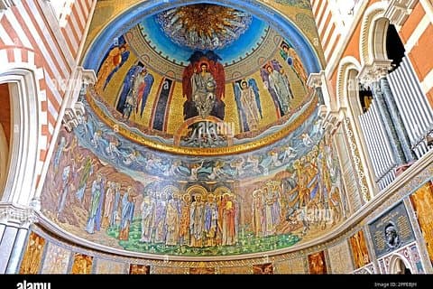 Saint Paul Basilica guided tour of the Popes Mosaics