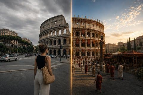 Rome Then & Now: Immersive Self-Guided Audio Walking Tour