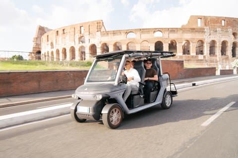 Not Just Another Golf Cart Tour: VIP Seats, Happy Backs, Prosecco