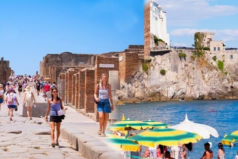 Pompeii & Amalfi Day Trip from Rome with Entrance