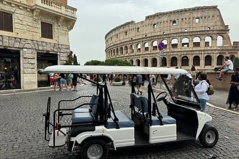 Buongiorno Golf Cart Tour of Ancient Rome and Sightseeing