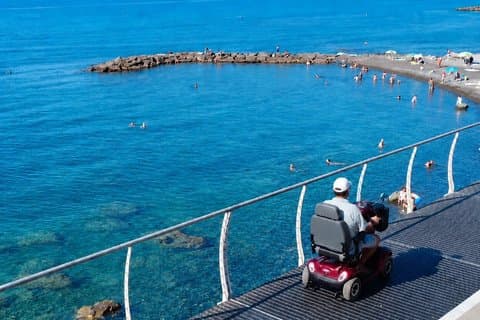 Electric Scooters for Freedom in the Riviera of Flowers