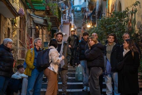 Street art tour of Spanish Quarter and Naples Underground