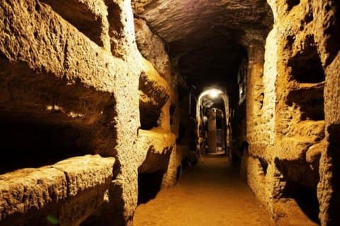 Underground Rome San Callisto Catacombs Guided Tour Experience