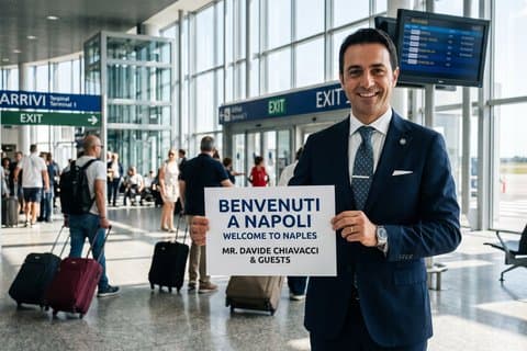 Naples: NAP Airport Private Transfer to/from City Center