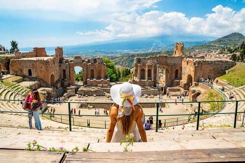 Etna and Taormina Private Tour departing from Palermo