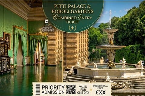 Florence: Boboli Gardens & Pitti Palace self guided tour