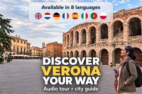 Verona: City Walk with Audio Guide in 7 Languages on your Phone