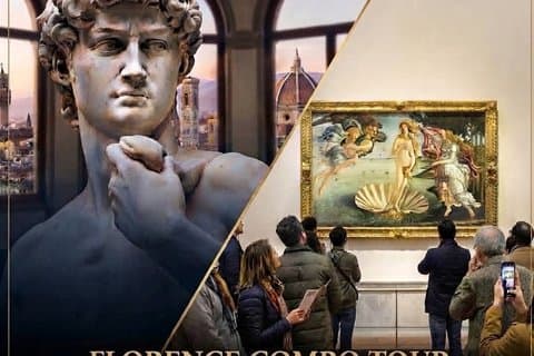 Florence Package: Uffizi + Accademia Gallery Tours