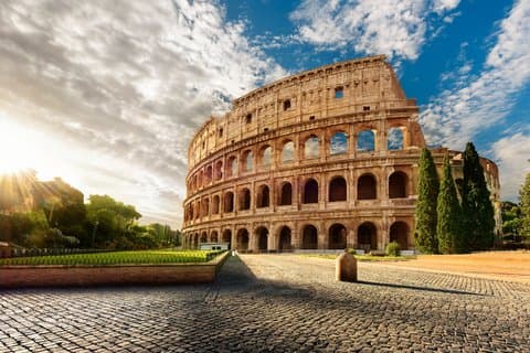 Colosseum, Forum, Palatine Hill with audio guide and Arena or Bus option