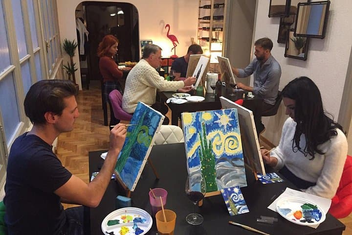 Picasso paint and sip