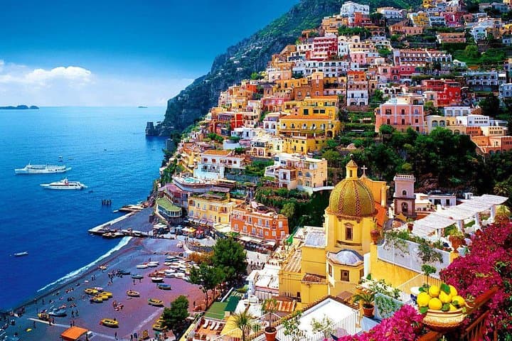 A view of Positano