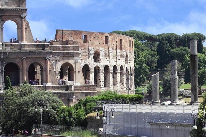 Colosseum and Forum
