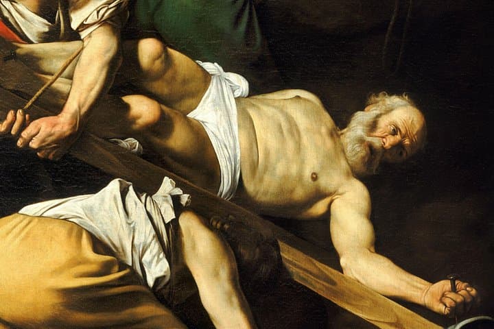 Detail of Crucifixion of Saint Peter