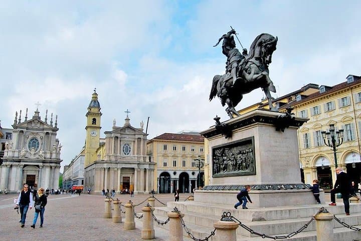 Visit the Piazza San Carlo in Turin.
