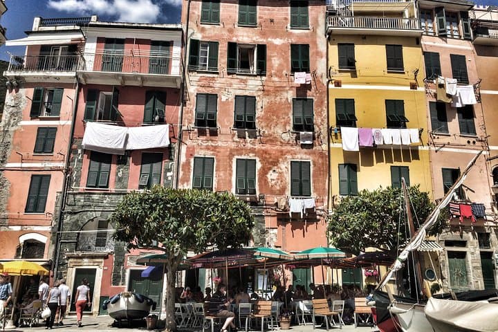 The colorful villages of the Cinque Terre