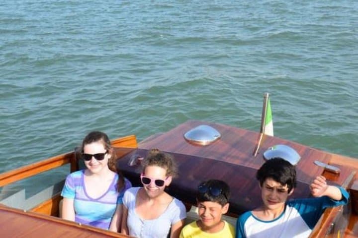 Start your Venice vacation with a private water taxi transfer!