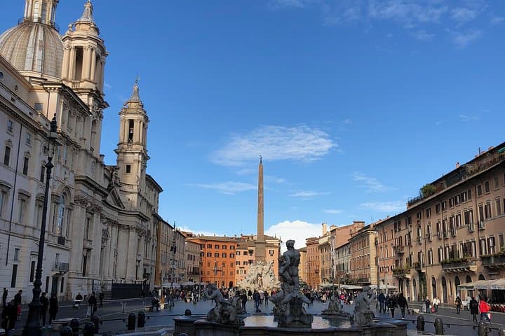 Navona square, Four Rivers Fountain