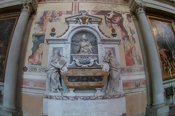 Galileo tumb in Santa Croce