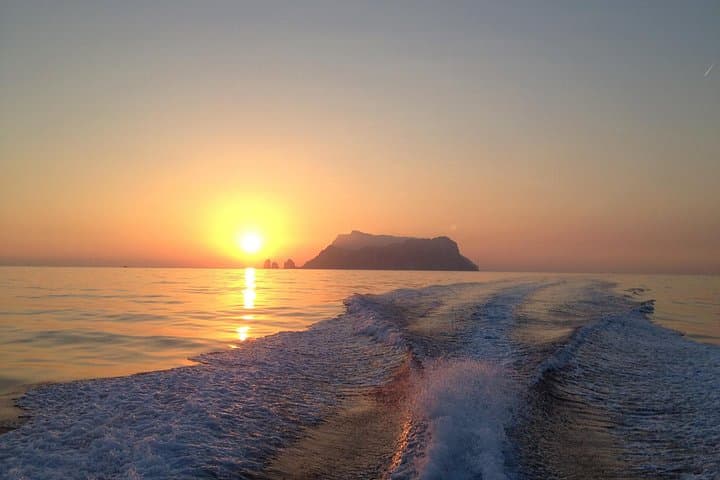 Enjoy a relaxing sunset cruise from Sorrento