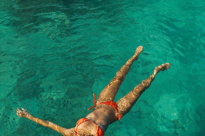 Swim and relax in the clear water of the Amalfi Coast