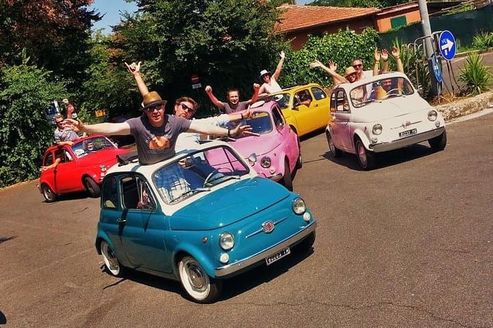 FIAT 500 happiness tours in Rome!