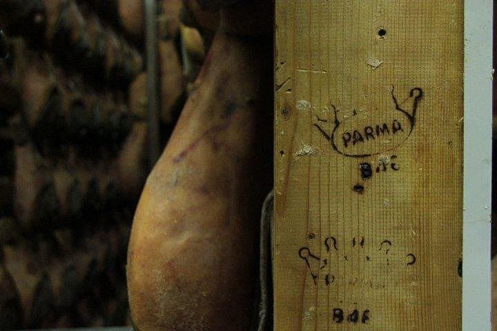 Prosciutto di Parma aging cellars
