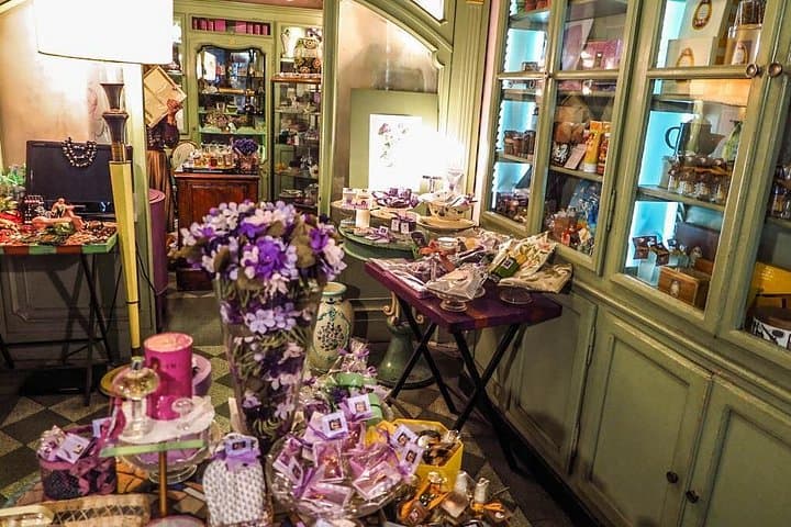 Historical stores in Parma