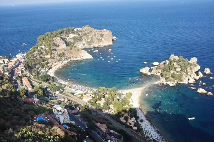 Taormina, Castelmola, Giardini Naxos, Isolabella (max 10 pax)