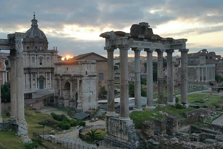 A great view from the Campidoglio