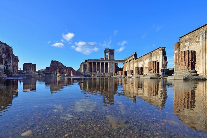 The archaeological site of Pompeii