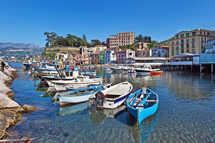 The lovely port of Sorrento