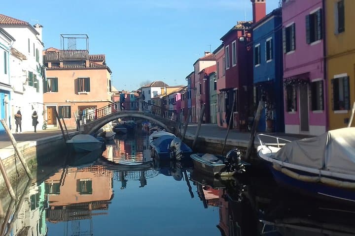 The colored houses of Burano fisherman island