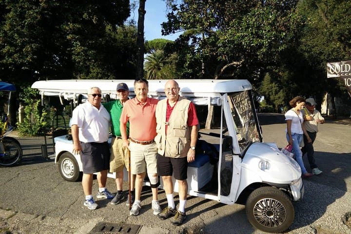 Rome Must See Golf Cart Tour: Pantheon Navona & Trevi Fountain