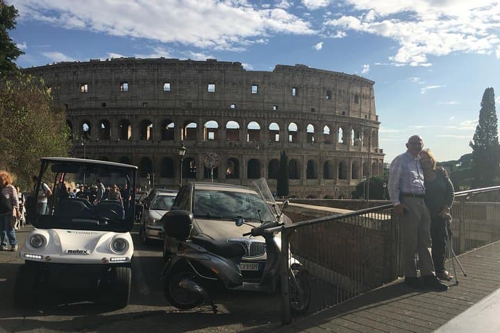 Rome Must See Golf Cart Tour: Pantheon Navona & Trevi Fountain